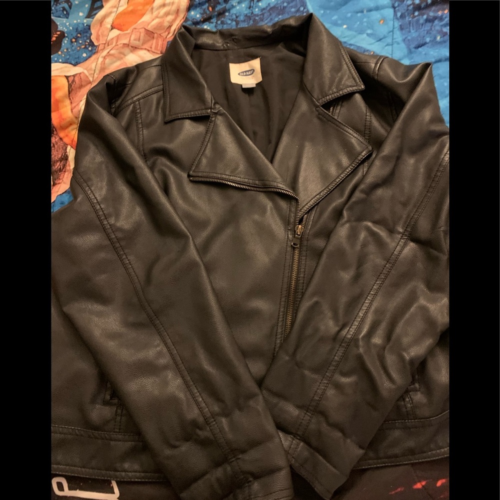 Old navy plus size moto jacket